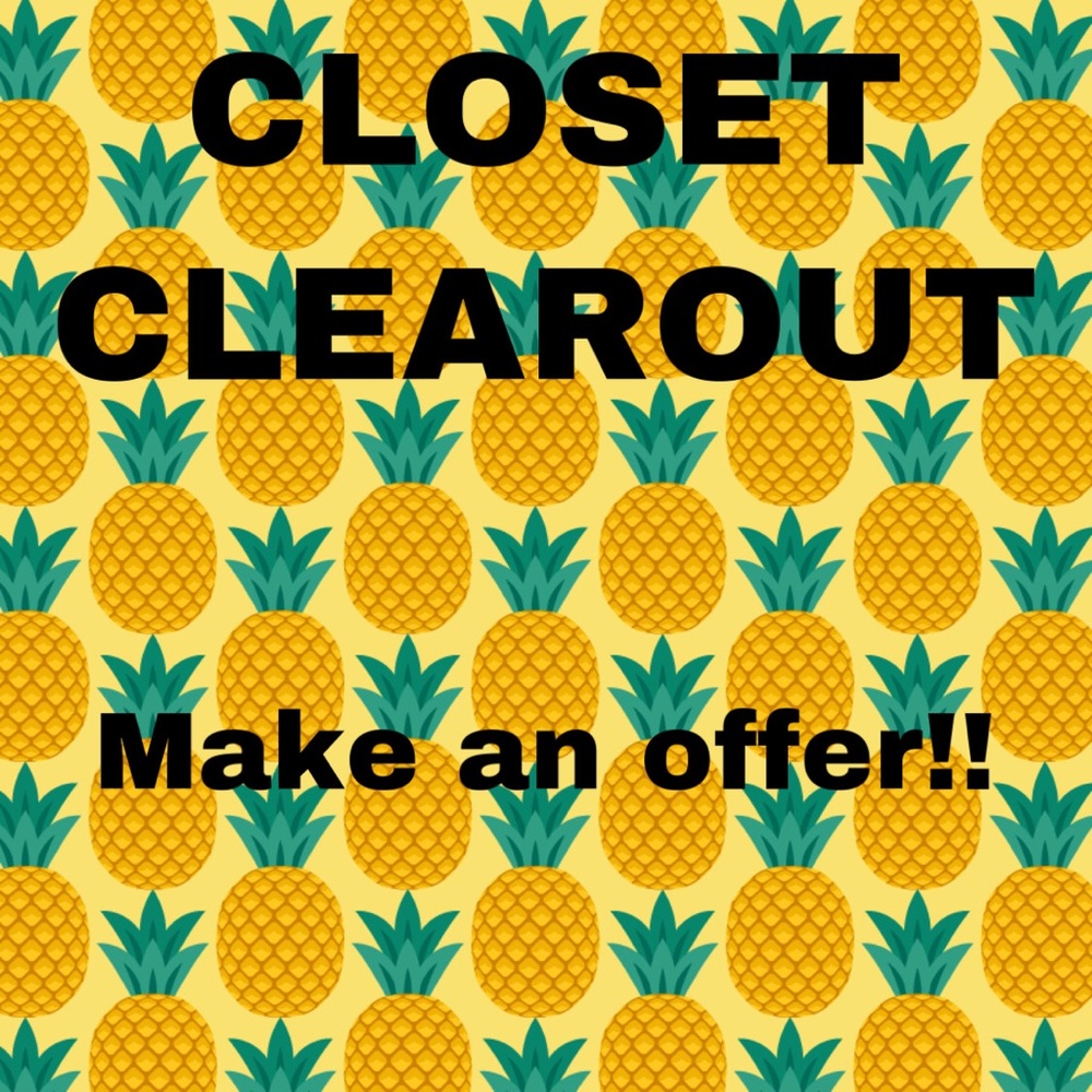 CLOSET CLEAROUT
